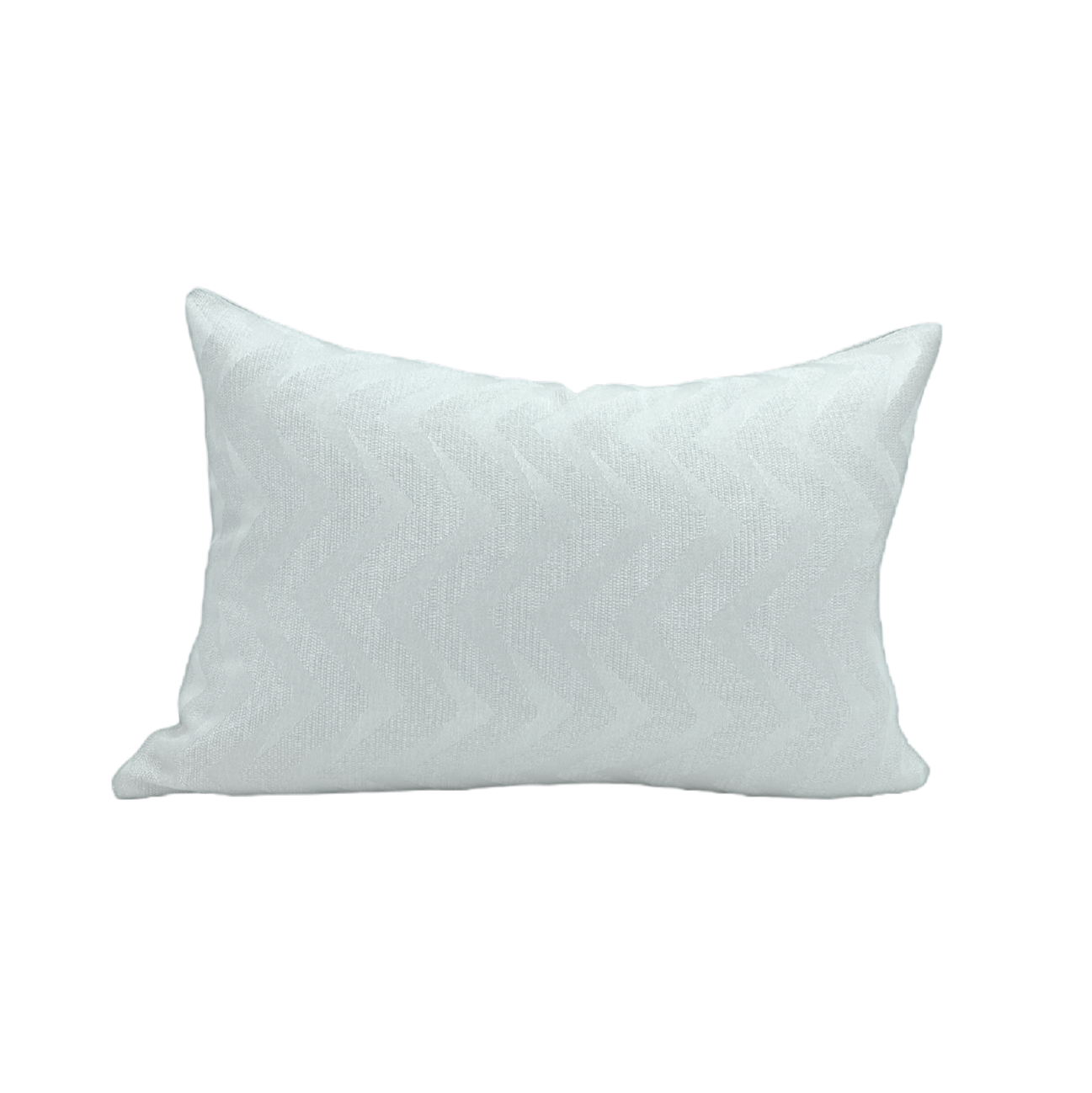 Silver Chevron (Vertical) - Sustainable Décor Pillows