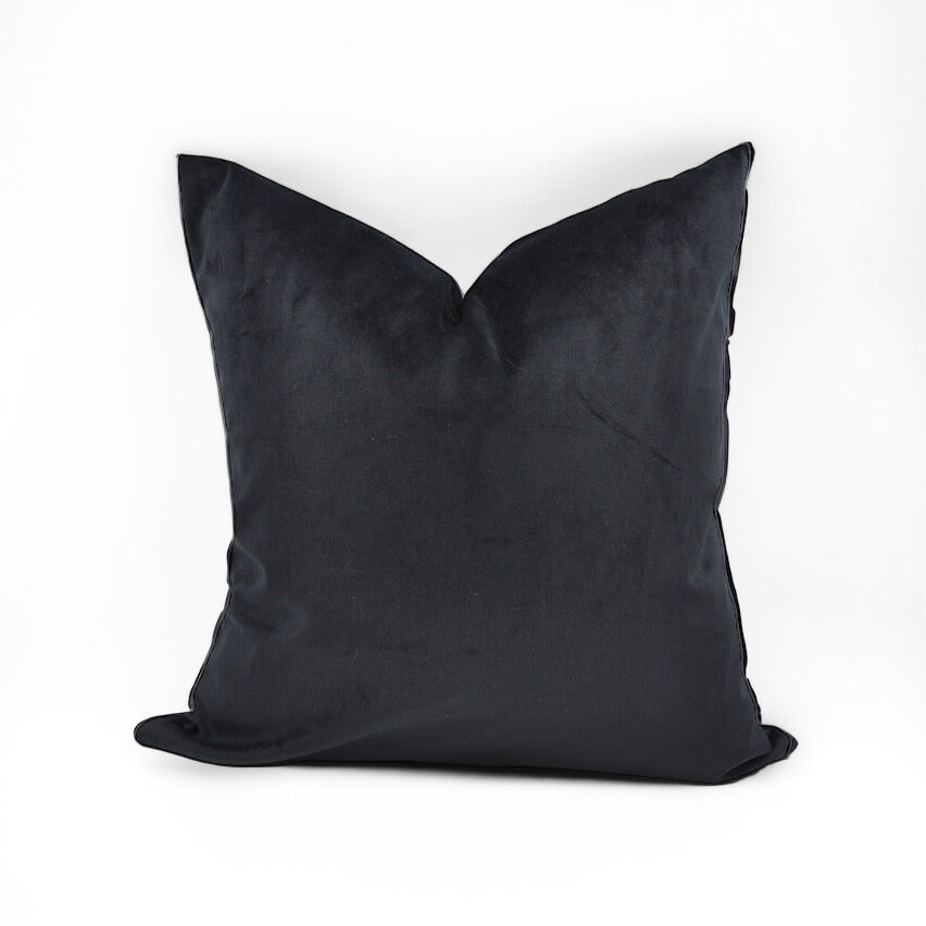 Black Velvet - Sustainable Décor Pillows