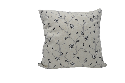 Embroidered Flowers - Sustainable Décor Pillows