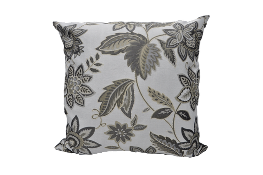 Gold Leaves on White - Sustainable Décor Pillows