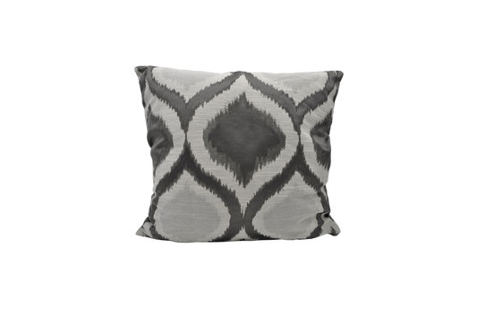 Grey Ikat - Sustainable Décor Pillows