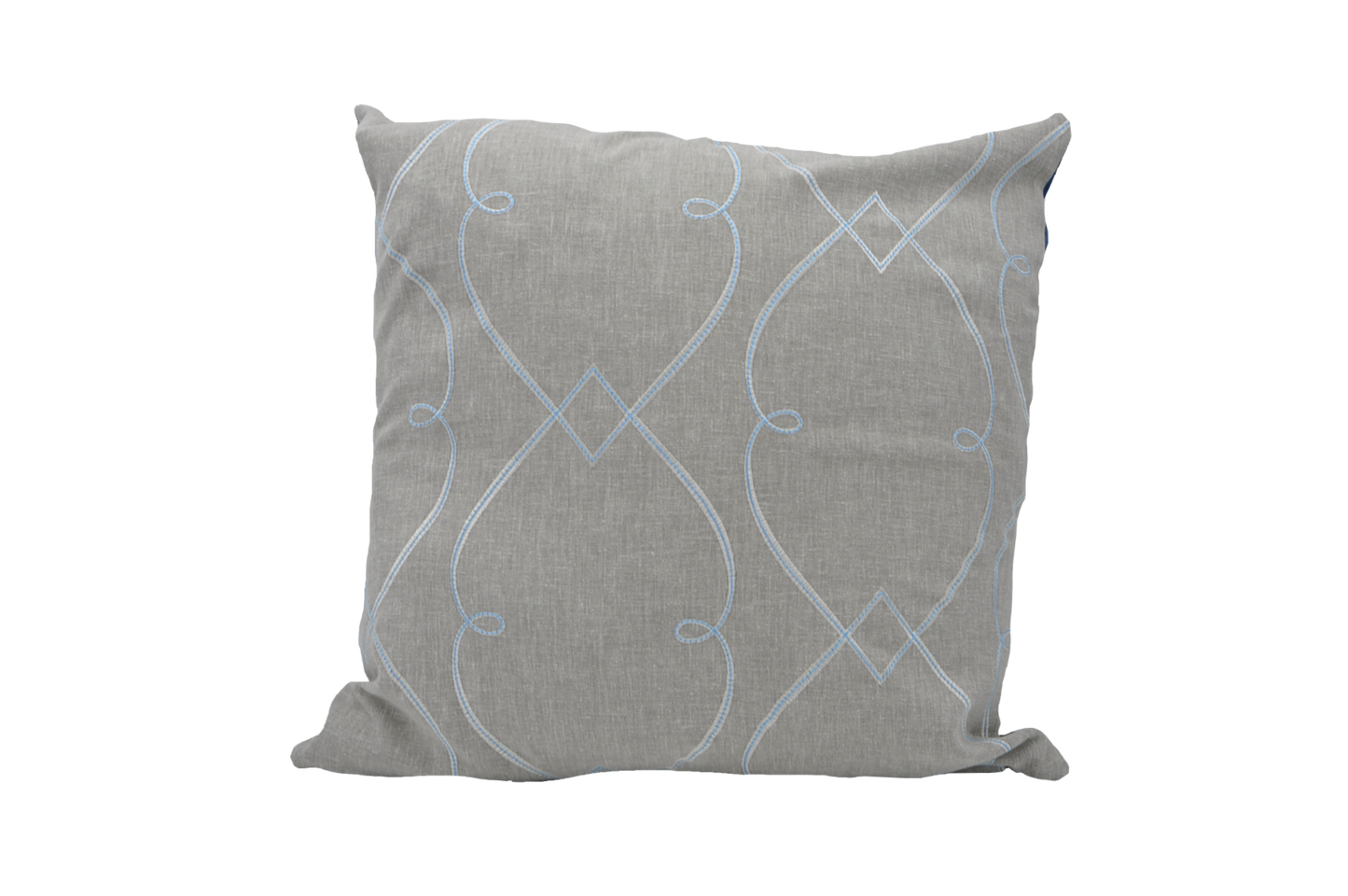 Pale Blue Swirls - Sustainable Décor Pillows