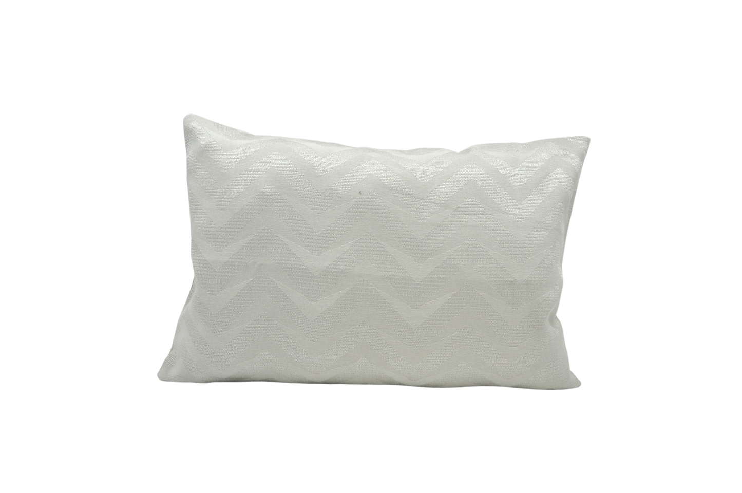 Silver Chevron (Horizontal) - Sustainable Décor Pillows
