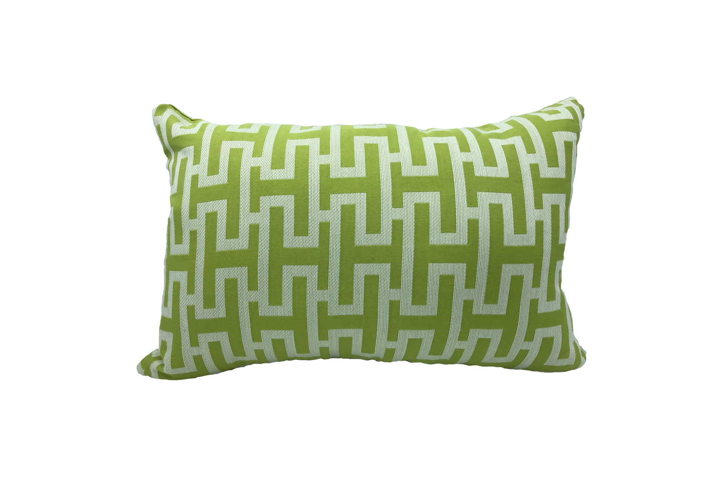 Green Geometric (Vertical) - Sustainable Décor Pillows