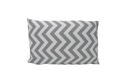 Grey & White Chevron - Sustainable Décor Pillows