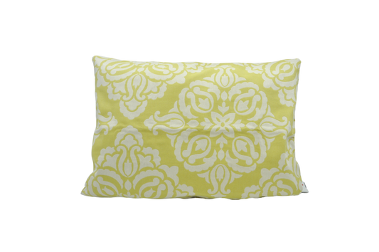 Mustard Yellow Gladiolus (Inverse) - Sustainable Décor Pillows